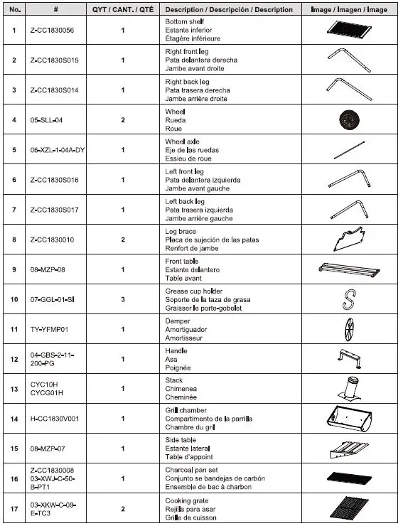 Royal-Gourmet-CC1830V-Barrel-Charcoal-Grill-FIG-4