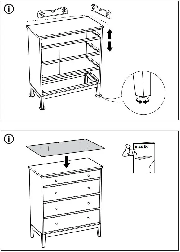 IKEA-IDANÄS-Chest-of-4-Drawers-18