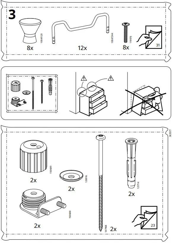 IKEA-IDANÄS-Chest-of-4-Drawers-5
