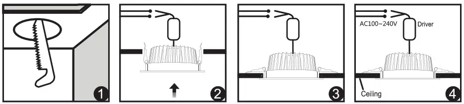 GLEDOPTO GL S 004P ZigBee Pro Indoor Lights - Downlight 4