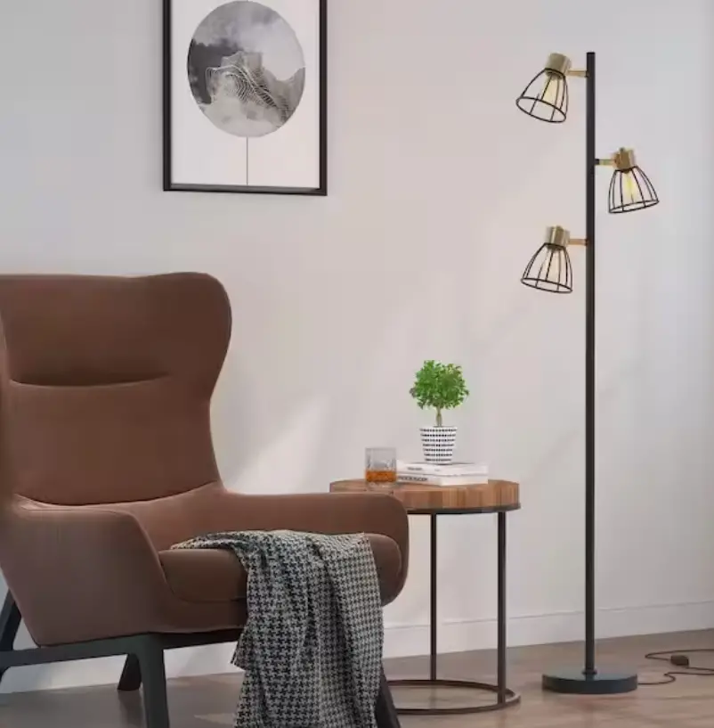 BYBLIGHT BB-SF0006GX Chattan 65.12 Inch Dimmable Tree Floor Lamp