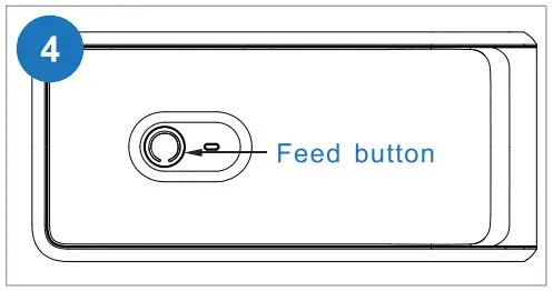 BEEPRT C10 Series Thermal Label Printer - feed label 2