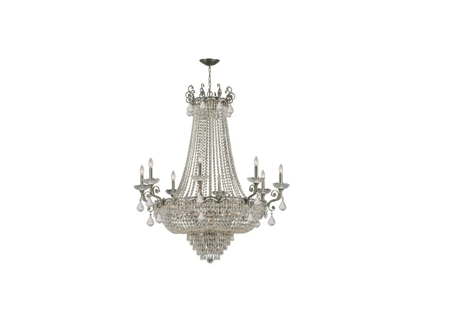 Crystorama 1488-hb-cl-mwp Majestic 20 Light Chandelier Instruction Manual Crystorama 1488-hb-cl-mwp Majestic 20 Light Chandelier Instruction Manual