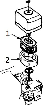 MASALTA MS60 - Air Filter 1