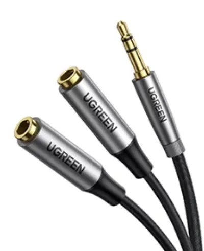 Ugreen 50253 Headphone Splitter 3. 5mm Av191 User Manual