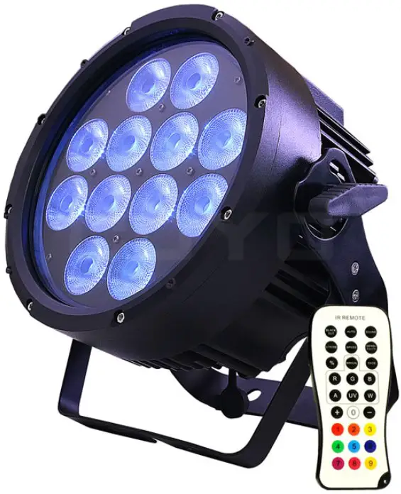 sistema SMARTPA R1215 Battery Operated L E D PAR 1 2x15W Party Light