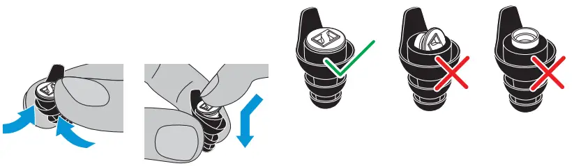 SENNHEISER Sound Protex Hearing Protection Earplugs - FIG2