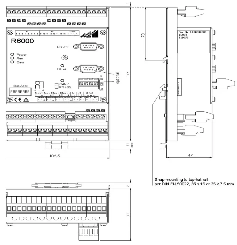 GOSSEN METRAWATT R6000 8 Channel Controller - figure 4