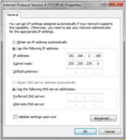 Network card configuration