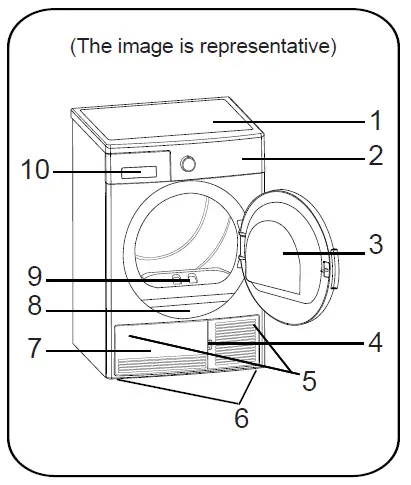 Montpellier-MTDC8SDW-8kg-Condenser-Sensor-Dry-Tumble-Dryer-fig-5