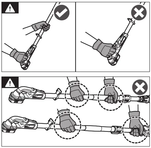 RYOBI R18BRU10 18V ONE EZ REACH Gutter Brush Attachment - Product Overview 17