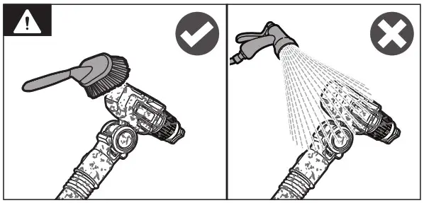 RYOBI R18BRU10 18V ONE EZ REACH Gutter Brush Attachment - Product Overview 24