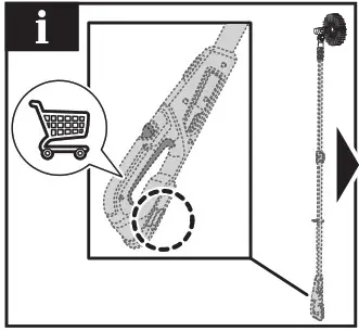RYOBI R18BRU10 18V ONE EZ REACH Gutter Brush Attachment - Product Overview 7