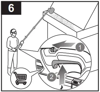 RYOBI R18BRU10 18V ONE EZ REACH Gutter Brush Attachment - Product Overview 9
