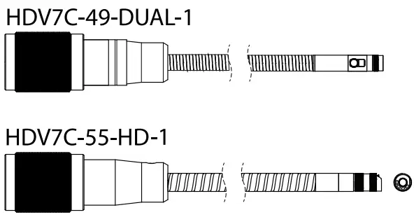 EXTECH HDV7C 55 HD 1 Camera Probes