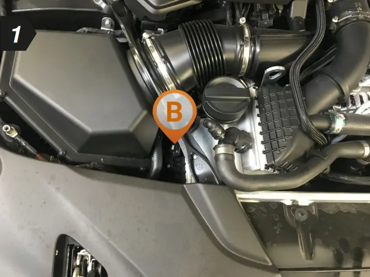 DINAN D440-0133 - Connection to turbo boost pressure sensor 2