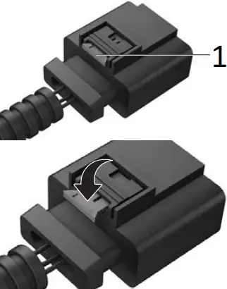 DINAN D440-0133 - Detaching the connector correctly 1