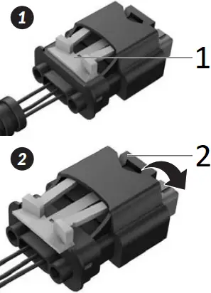 DINAN D440-0133 - Detaching the connector correctly 5