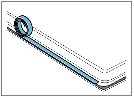 BOSCH PCR7A.B9.A, PCS7A.B9.A Built In Gas Hob - Positioning the appliance 1