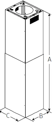 dacor DHD-D0000I DA Duct Cover Kit 11