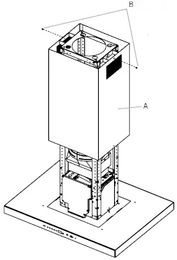 dacor DHD-D0000I DA Duct Cover Kit 21