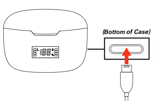 BLAUPUNKT BTW15 Truly Wireless Earbuds - button