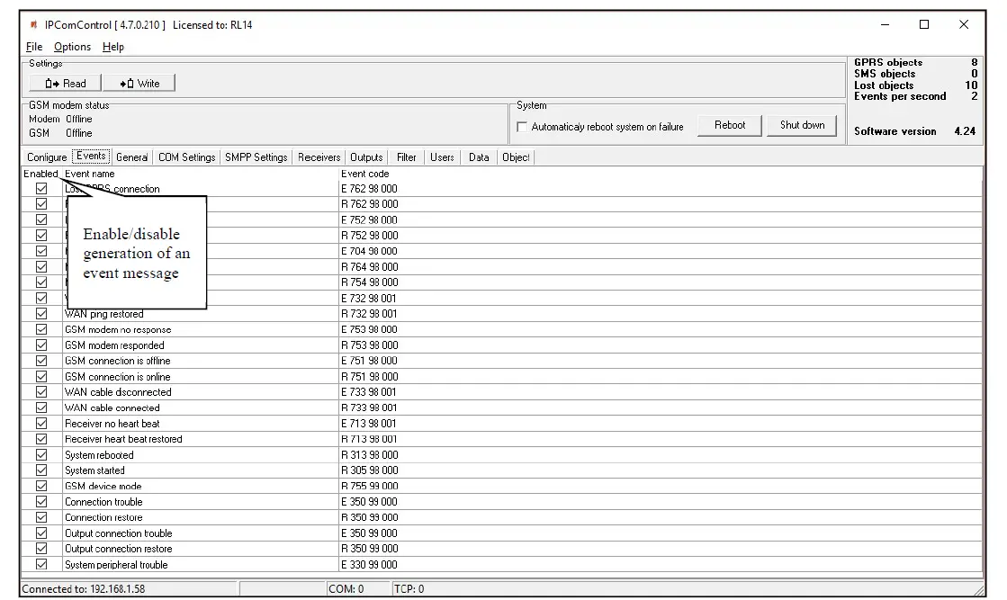 TRIKDIS-RL14-IP-SMS-Receiver-14