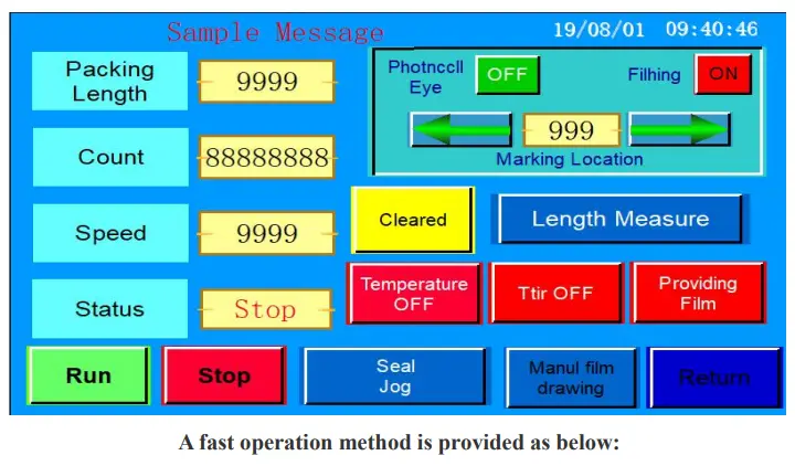 TOOLOTS AR KLJ60 LCD Screen Packing Machine - Touch1
