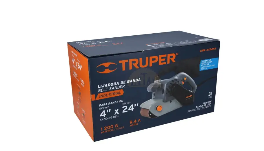Truper Liba-4x24n3 Belt Sander User Manual