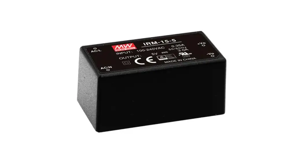 Mean Well Irm-15 Series Mount Green Power Module Owner's Manual
