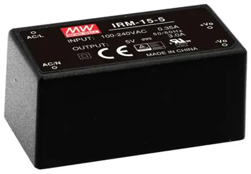 MEAN WELL IRM 15 Series Mount Green Power Module