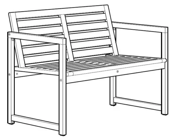 IKEA NAMMARO Bench with Backrest.JPG
