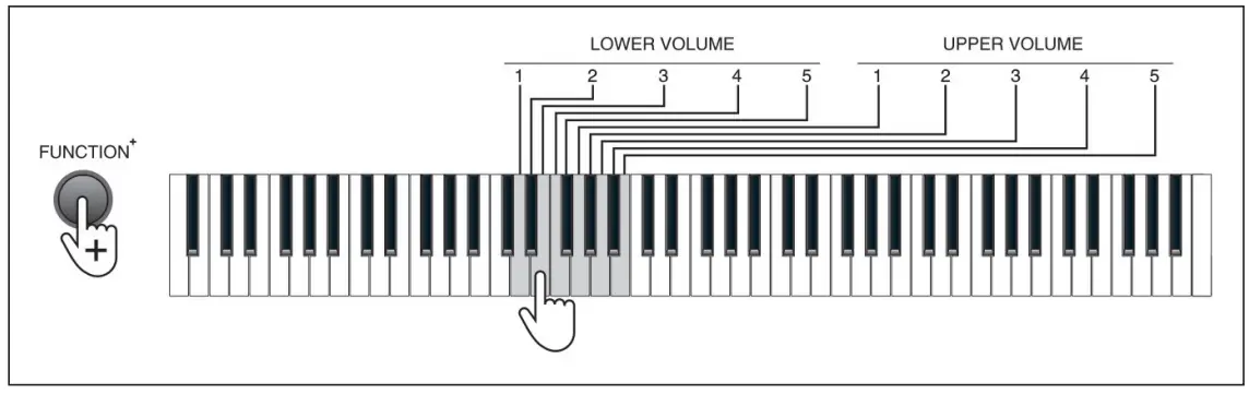 Schubert 10034897 Piano Keyboard - Dual timbre