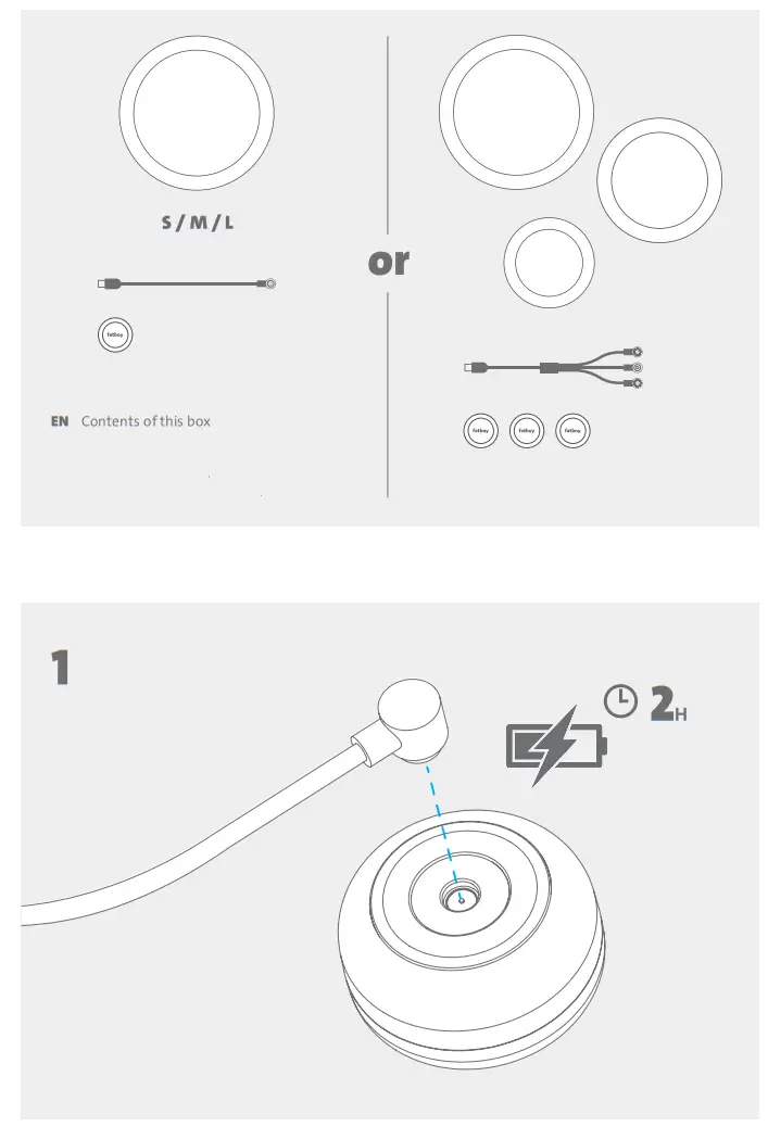 fatboy Oloha Trio LED Battery Light and Shell - fig1