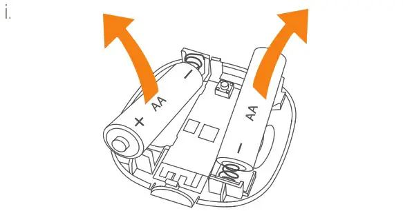 DEVELCO PRODUCTS H6500130 Smart Humidity Sensor - Battery replacement 1