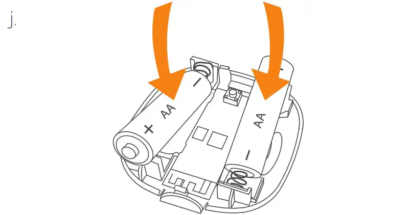 DEVELCO PRODUCTS H6500130 Smart Humidity Sensor - Battery replacement 2