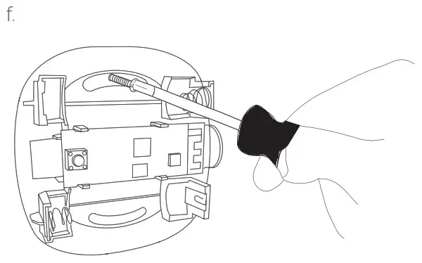 DEVELCO PRODUCTS H6500130 Smart Humidity Sensor - Mounting 2