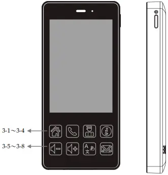 AEI VR-3X00 Wi-Fi Handset Phone A1