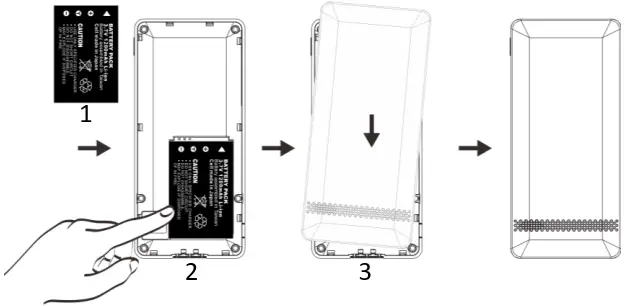 AEI VR-3X00 Wi-Fi Handset Phone A5