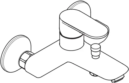 hansgrohe 71447000 Vernis Blend Bath Mixers - 2