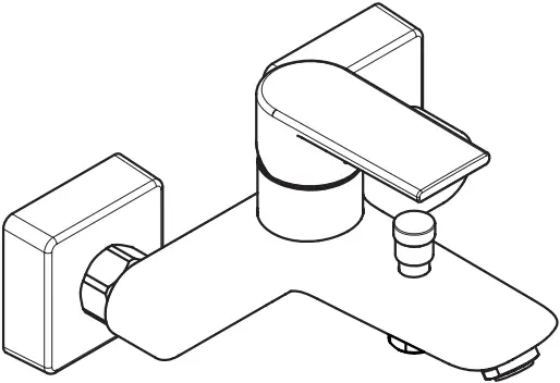 hansgrohe 71447000 Vernis Blend Bath Mixers - 4