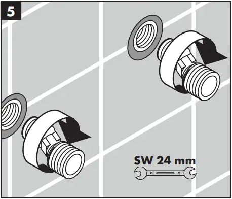 hansgrohe 71447000 Vernis Blend Bath Mixers - a6