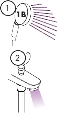 hansgrohe 71447000 Vernis Blend Bath Mixers - d2