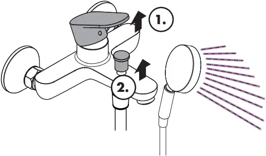 hansgrohe 71447000 Vernis Blend Bath Mixers - f2