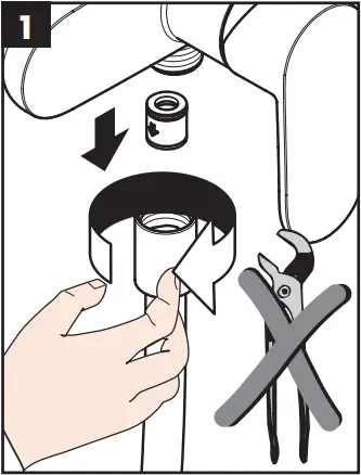 hansgrohe 71447000 Vernis Blend Bath Mixers - h1