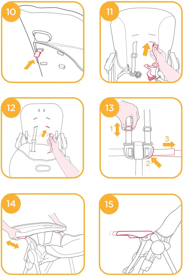 Joie Snacker 2in1 Highchair - Highchair Assembly 3