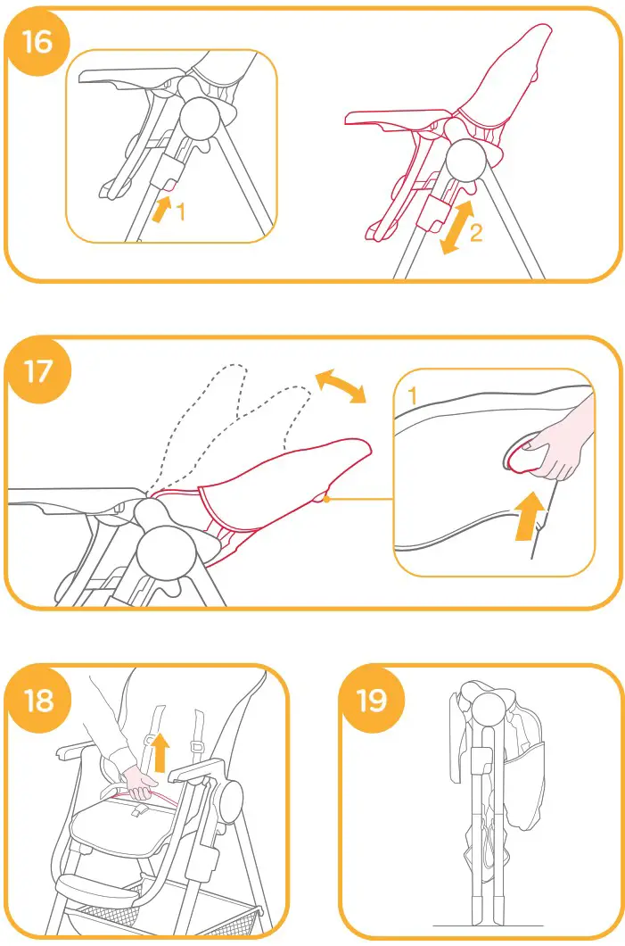 Joie Snacker 2in1 Highchair - Highchair Assembly 4