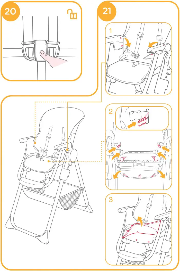 Joie Snacker 2in1 Highchair - Highchair Assembly 5