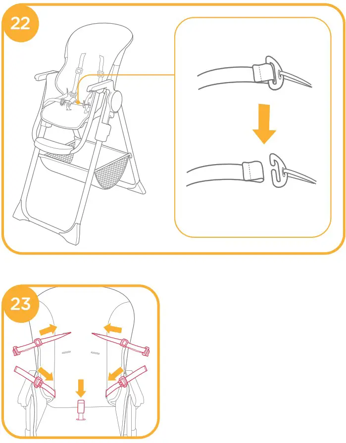 Joie Snacker 2in1 Highchair - Highchair Assembly 6