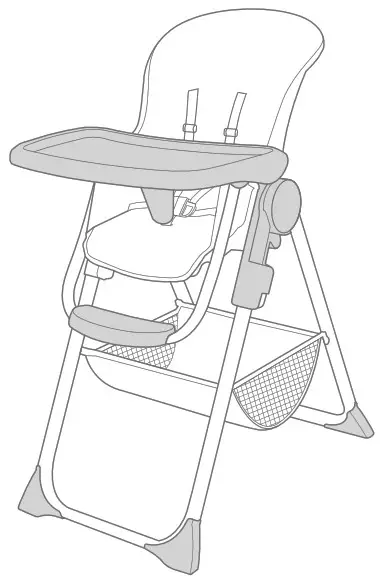 Joie Snacker 2in1 Highchair - cover